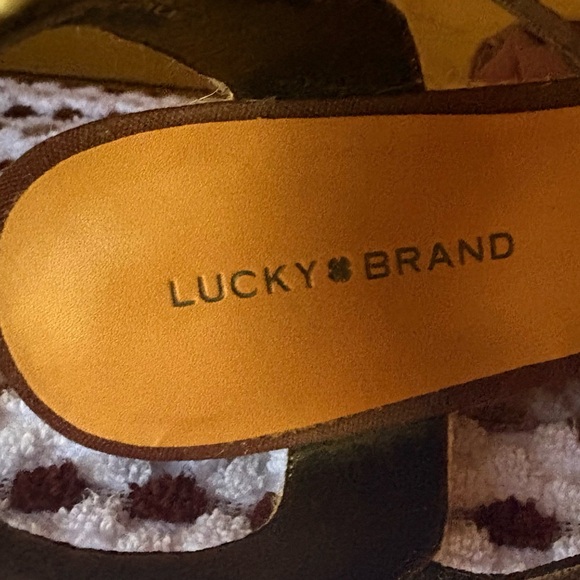 Lucky Brand Women’s Black Espadrille Wedges - Size 8 1/2 - Picture 8 of 11